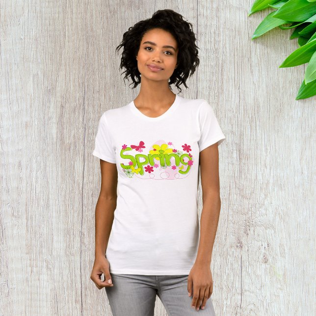 Spring Flowers Womens T-Shirt (Creator Uploaded)