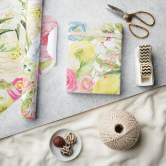 Spring Flowers Wrapping paper
