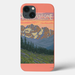 Spring Flowers - Yellowstone National Park iPhone 13 Case