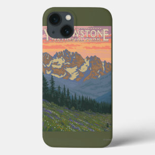 Spring Flowers - Yellowstone National Park iPhone 13 Case