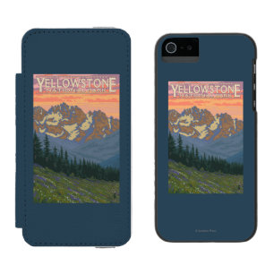 Spring Flowers - Yellowstone National Park Incipio Watson™ iPhone 5 Wallet Case