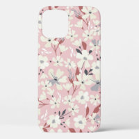 Spring flowery pattern. Seamless floral background