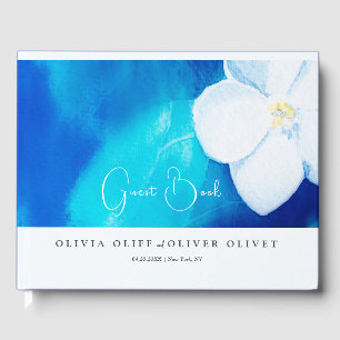 Spring Fondness Wedding  Guest Book