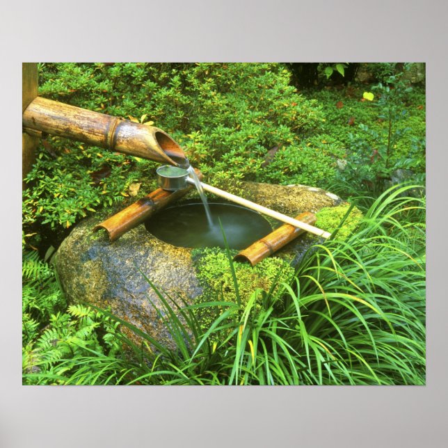 Spring for Tea Ceremony, Sanzen-in Temple, Poster (Front)