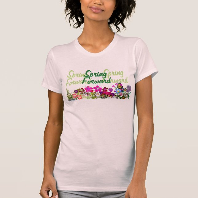 Spring Forward Ladies Tee (Front)