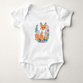 Spring Fox Baby Bodysuit