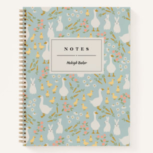 Spring Friends Personalised Notebook
