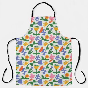 Spring Fun Floral  Apron