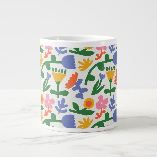 Spring Fun Floral Speciality Mug (Front)