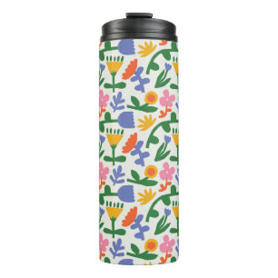 Spring Fun Floral  Thermal Tumbler