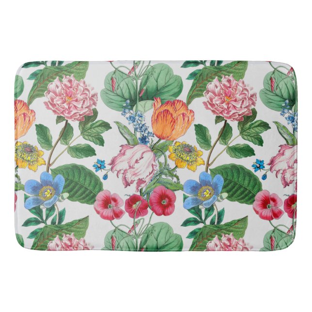 Spring garden bath mat (Front)