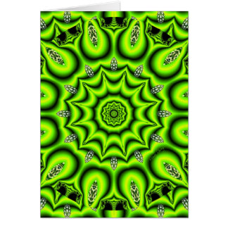 Spring Garden, Bright Abstract Lime Green