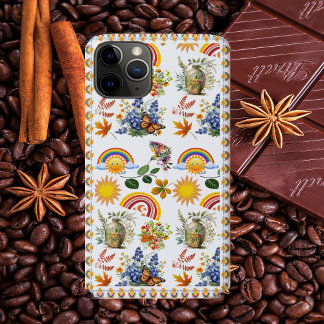 Spring Garden Butterfly Rainbow Sunshine Greenery  Case-Mate iPhone Case