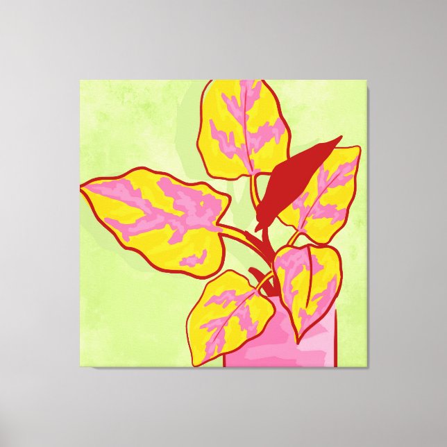 Spring Garden Canvas Print (Front)