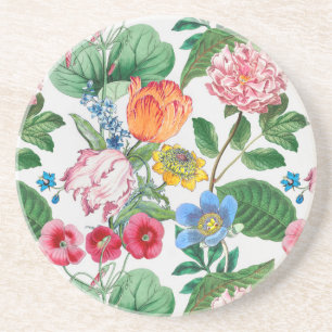 Spring garden coaster