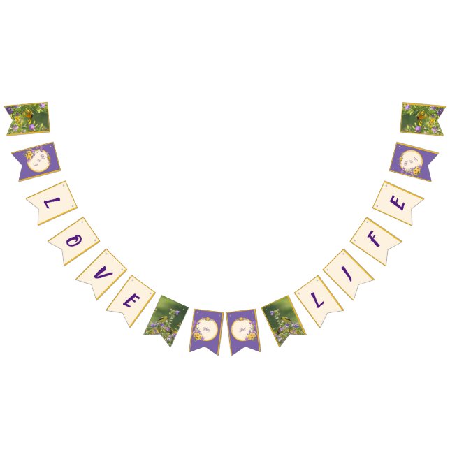 Spring Garden Collection Cream Bunting (All)