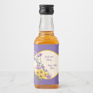 Spring Garden Collection Cream Liquor Bottle Label