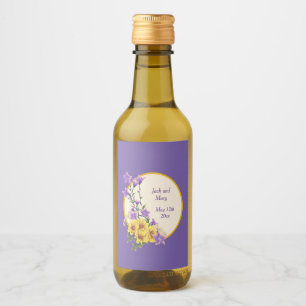 Spring Garden Collection Cream Wine Label