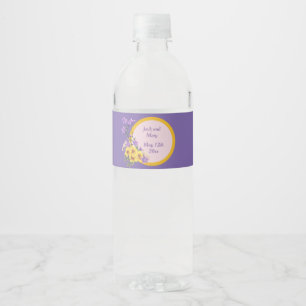 Spring Garden Collection Water Bottle Label