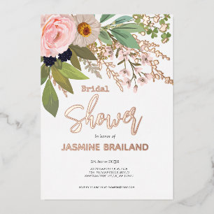 Spring Garden Floral Bouquet Bridal Shower