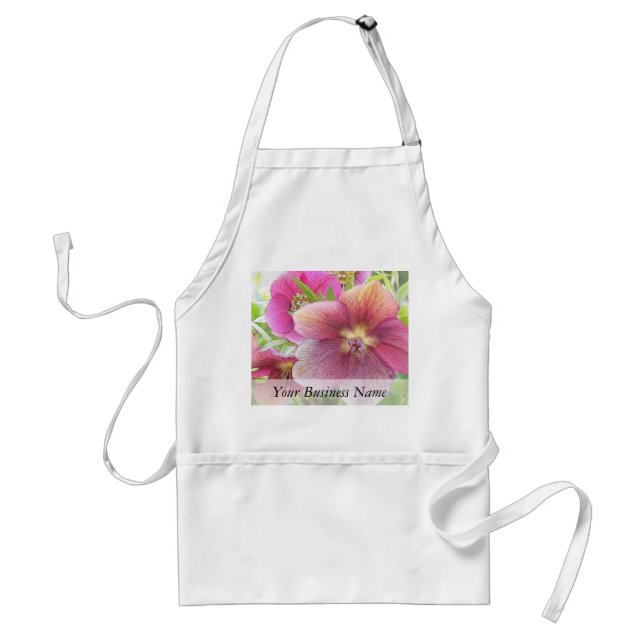 Spring Garden - Hellebore Flowers Standard Apron (Front)