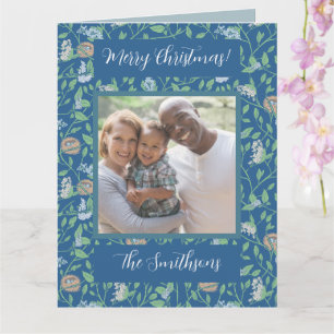 Spring Garden Mother Day Robin Nest Photo Card