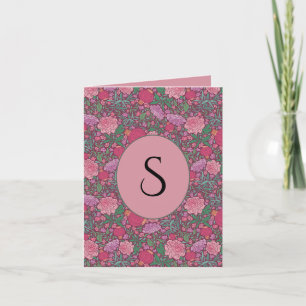 Spring Garden Mother's Day Japanese Paper Lanterns Note Card