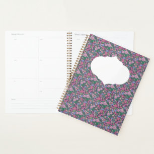 Spring Garden Mother's Day Poppies Japanese Fans Planner