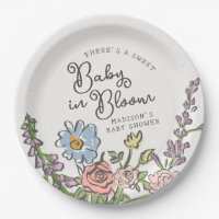 Spring Garden Party Pastel Floral Baby Shower
