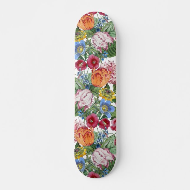 Spring garden skateboard (Front)