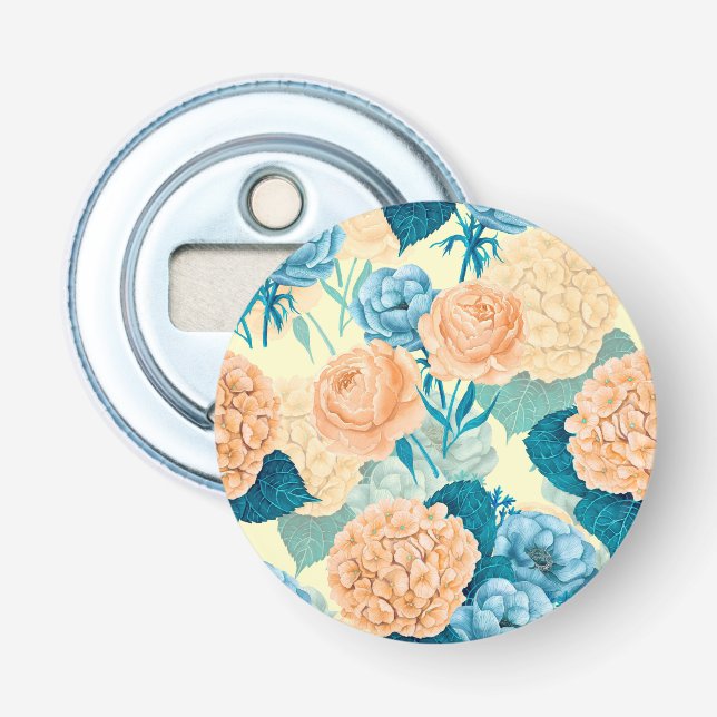 Spring garden watercolor bottle opener (Front)