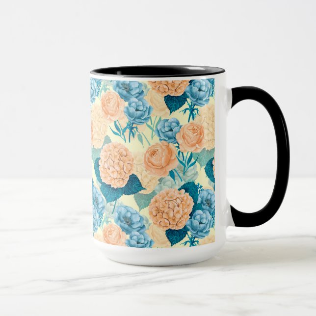 Spring garden watercolor mug (Right)