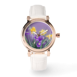 Spring Garden Whisper Floral Watch