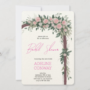 Spring Gate Garden Bridal Shower Celebration Invitation