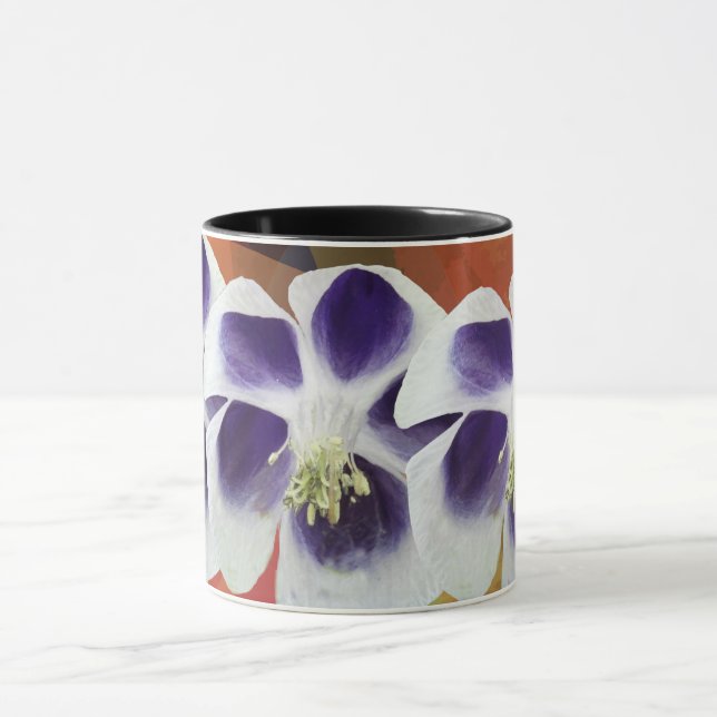 Spring Geometry Abstract Art   Mug (Center)