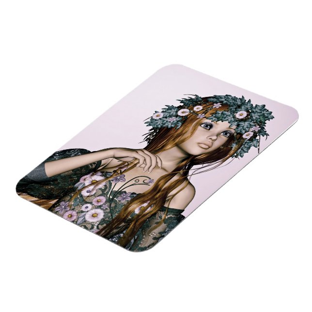 Spring Girl Magnet (Left Side)