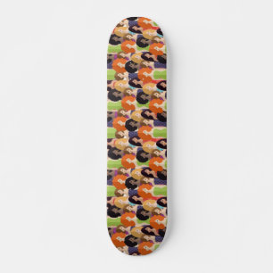 Spring girls skateboard