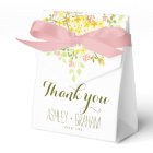 Spring Glory Personalised Floral Wedding Favour Bo