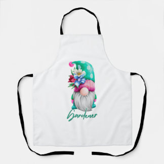 Spring Gnome Gardener Apron