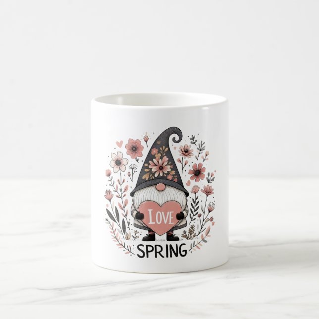 Spring Gnome Love Mug (Center)