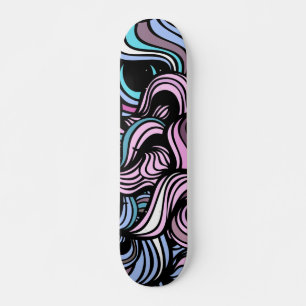 spring graffiti skateboard