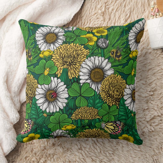 Spring green cushion (Blanket)