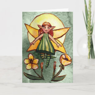 Spring Green Fairy                                 Card
