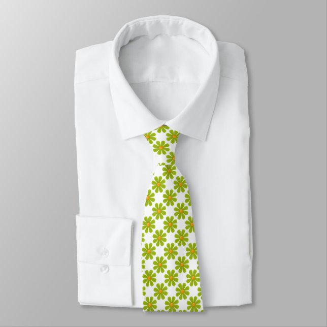 Spring green flowers for all occasions tie (Tied)