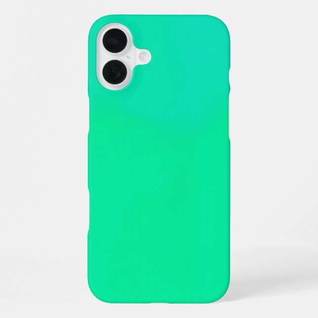 Spring Green Gradient  iPhone Case (Back)