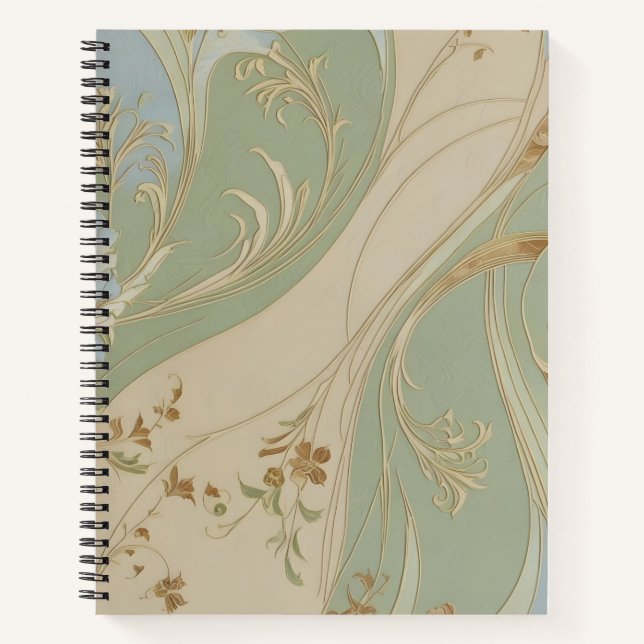 Spring Green Notebook (Front)