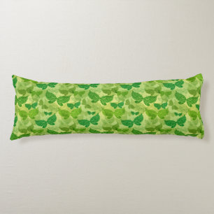 Spring Green Pattern Body Cushion
