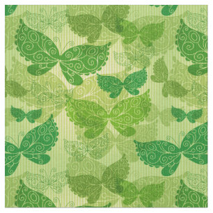 Spring Green Pattern Fabric