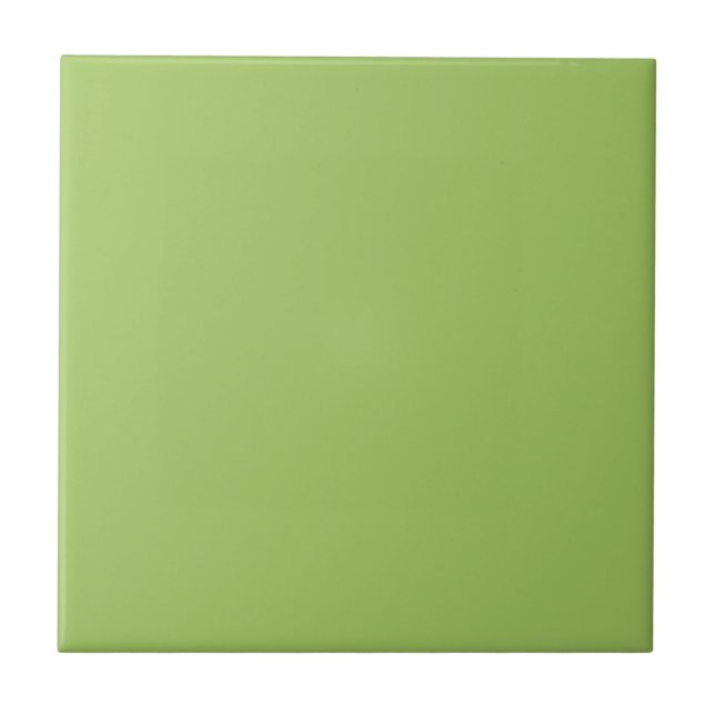 Spring Green, Plain Light Green, Solid Light Green Tile (Front)