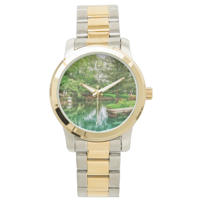 Spring Green Reflections Watch (Front)